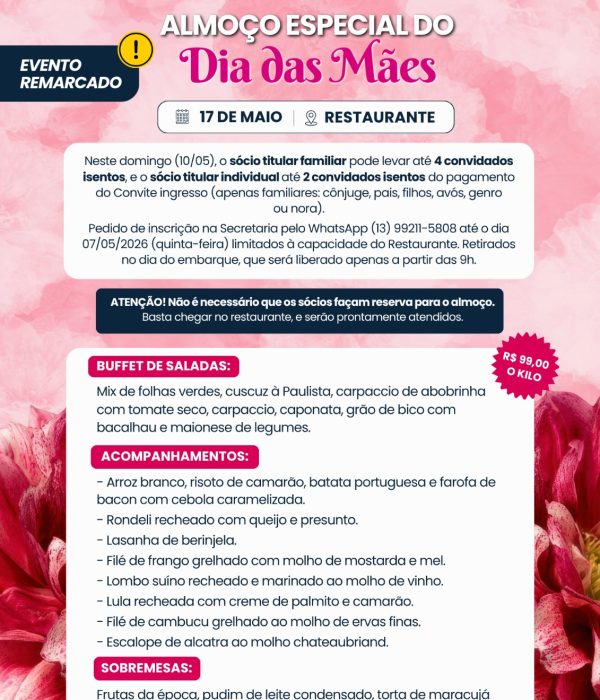 Alomoço dia das maes _17_05_2026