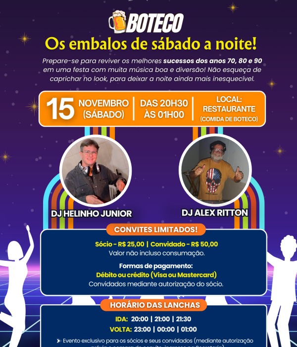 Boteco - Os embalos de sábado a noite 15.11
