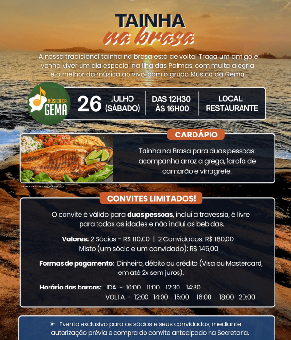 CPS Posts Eventos - Tainha