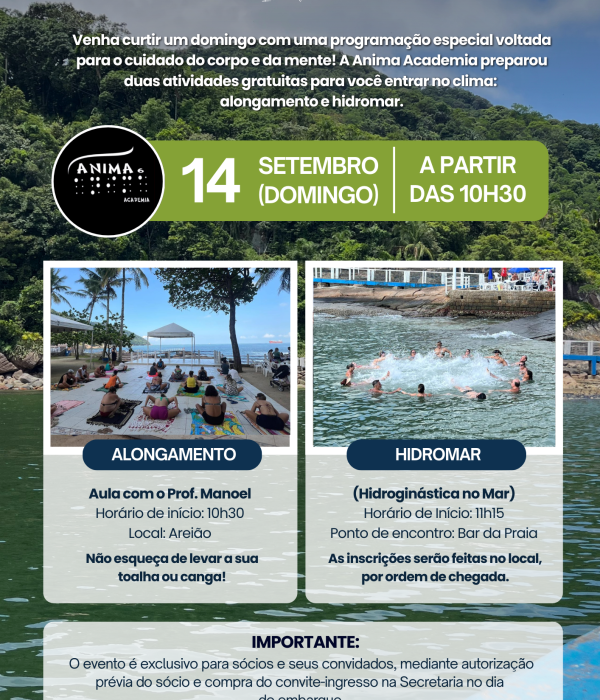 Evento - Anima Academia - Setembro